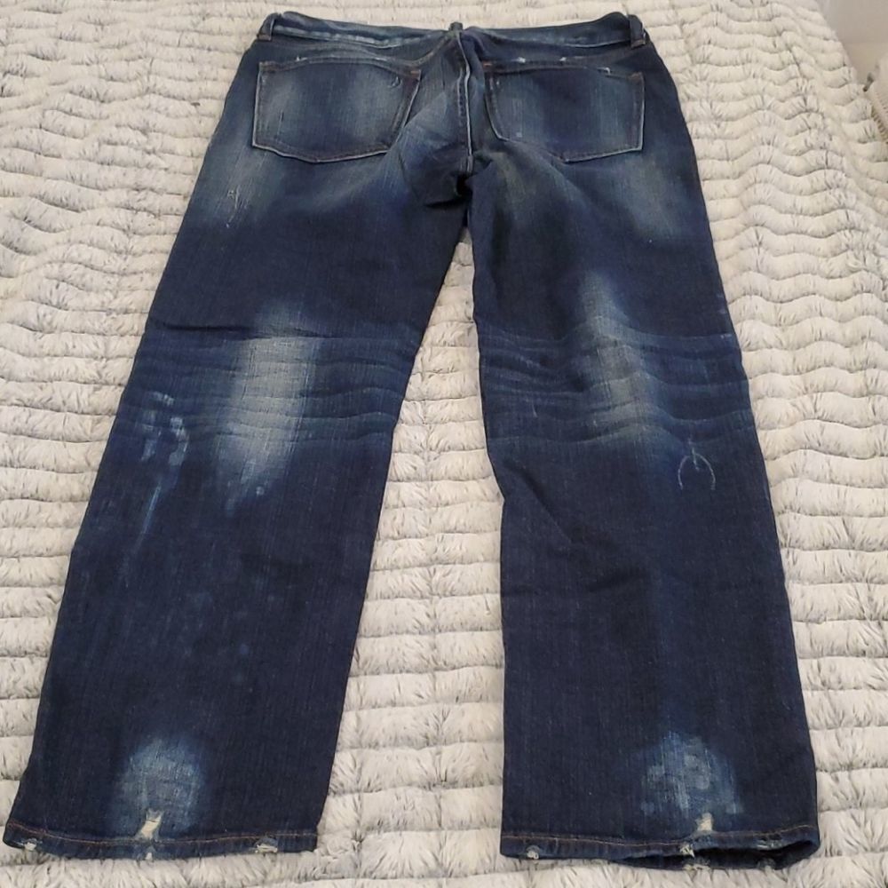 Dark wash distressed Banana Republic jeans Size 28! - Picture 7 of 10